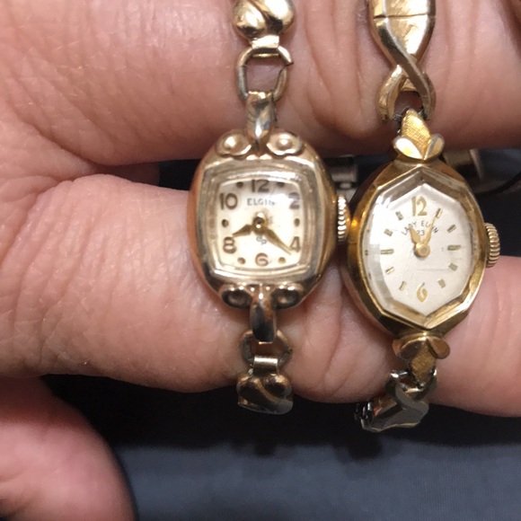 Three Used Watches-ELGIN & HAMILTON - Picture 2 of 7